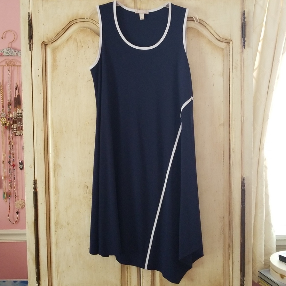Navy Blue Dress